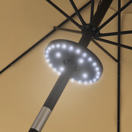 Pure Garden Patio Umbrella Light-Cordless 28 LED Lights with 3 Brightness Modes 50-LG1213